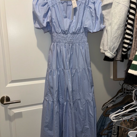 Blue anthropologie dress nwt - Picture 2 of 3
